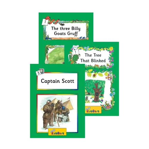 Jolly Phonics Readers, Complete Set Level 3: In Precursive Letters (British English Edition)