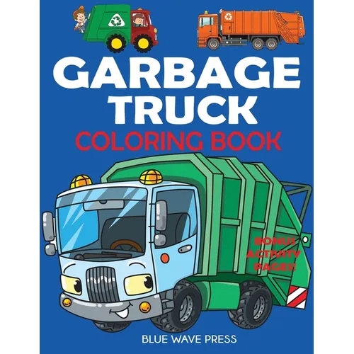 Garbage Truck Coloring Book