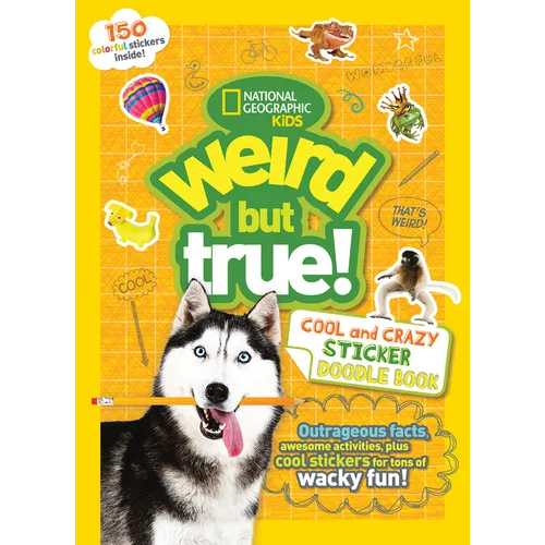 Weird But True! Cool and Crazy Sticker Doodle Book