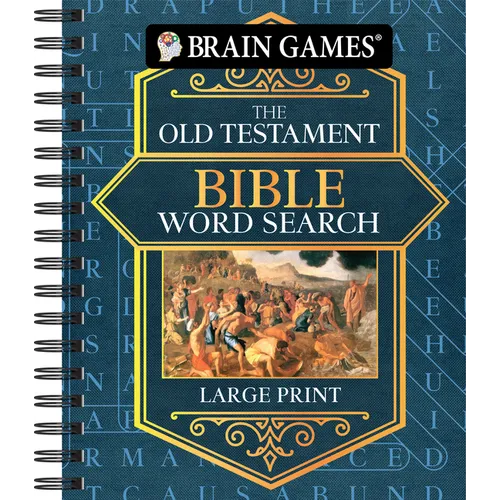 Brain Games - Bible Word Search: The Old Testament - Large Print