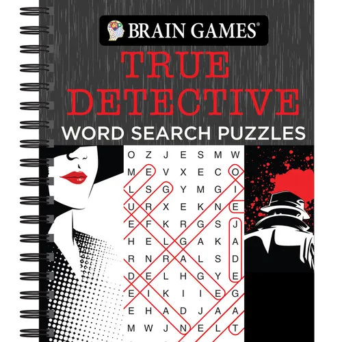 Brain Games - True Detective Word Search Puzzles