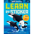 Learn by Sticker: More Phonics: Use Phonics to Create 10 Sea Animals!