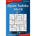 Jigsaw Sudoku 10x10 - Medium - Volume 10 - 276 Puzzles