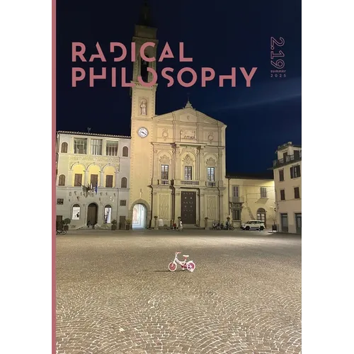 Radical Philosophy 2.19