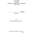 TM 5-805-7 Welding Design, Procedures and Inspection May 1985