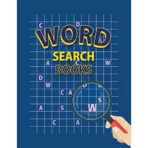 Word Search Books: 100 Word Search Puzzle Games, 8.5"x11" sized, 100 Pages