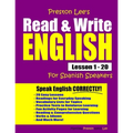 Preston Lee's Read & Write English Lesson 1 - 20 For Spanish Speakers