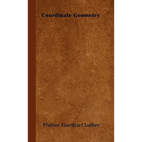 Coordinate Geometry